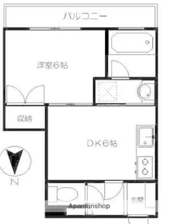 T.K FLAT【1階】の間取り
