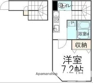 Solid上池台【2階】の間取り