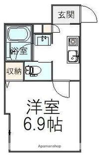 SOLID上池台【1階】の間取り