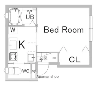 VILLA八千代【2階】の間取り