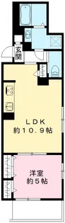 SOLACIO戸越【203号室号室】の間取り