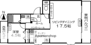 リバーサイド塩沢【1階】の間取り