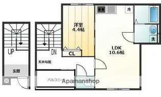 AY RESIDENCE【2階】の間取り