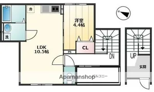 AY RESIDENCE【2階】の間取り