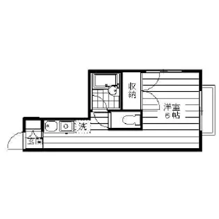 スターフォレスト大森西【1階】の間取り