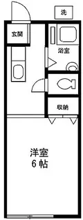 イーストヒルズ・A【0201号室】の間取り