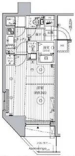 東京都荒川区西日暮里1丁目【マンション】の間取り