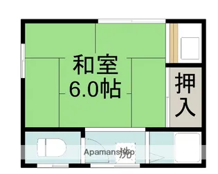 東山荘【松の間号室】の間取り