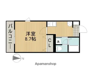 コンカローレ【202号室】の間取り