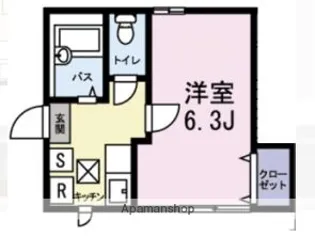 サンシャイン島【1階】の間取り