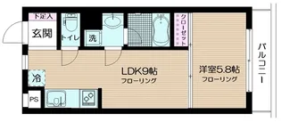 ルモンピエール新大塚【3階】の間取り