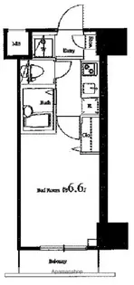 東京都板橋区板橋1丁目【マンション】の間取り