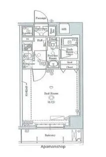 東京都荒川区西尾久4丁目【マンション】の間取り
