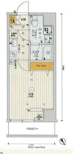 東京都北区田端新町2丁目【マンション】の間取り