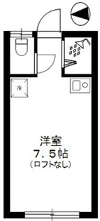 クレセール田端【2階】の間取り