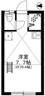 クレセール田端【1階】の間取り