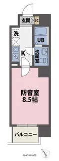東京都板橋区熊野町【マンション】の間取り