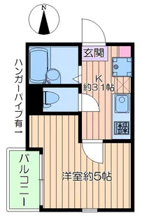 フォレノワール【2階】の間取り