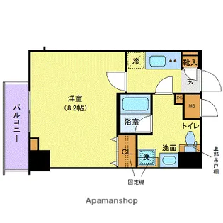 LEXE文京白山【3階】の間取り