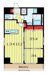 八番館【6階】の間取り