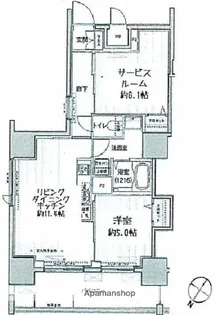 東京都荒川区西日暮里2丁目【マンション】の間取り