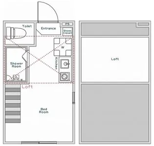 東京都北区王子4丁目【アパート】の間取り