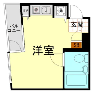 東京都北区王子3丁目【マンション】の間取り