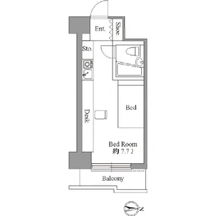アレックス日乃本【2階】の間取り