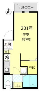 コンフォーティア【2階】の間取り