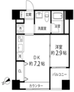 東京都台東区東上野6丁目【マンション】の間取り