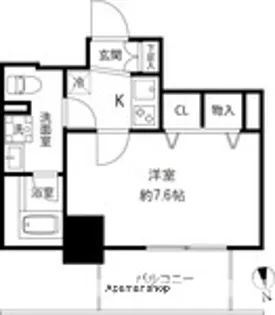 プレール・ドゥーク浅草橋【3階】の間取り