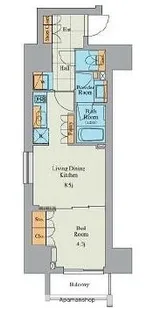 東京都豊島区南大塚1丁目【マンション】の間取り