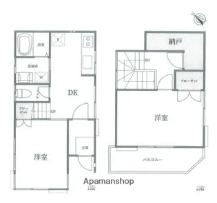 千葉県柏市布施【一戸建】の間取り