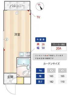 トーシン・フェニックスマンション神楽坂【2階】の間取り