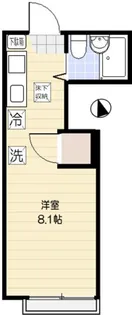 ジュネス福寿【1階】の間取り