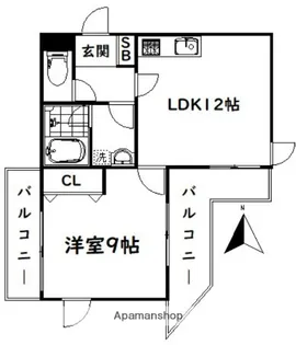 アークビル目白【4階】の間取り