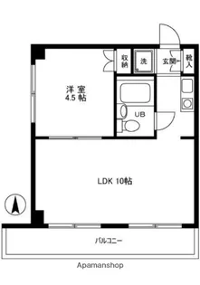 メゾン・ド・フレール【3階】の間取り