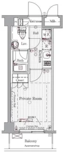 NISHI IKEBUKURO RESIDENCE【1階】の間取り