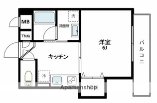 エトワールハイム【5階】の間取り