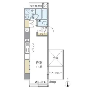 東京松屋UNITY【7階】の間取り