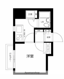 ヒルハイツ文京・春日【1階】の間取り