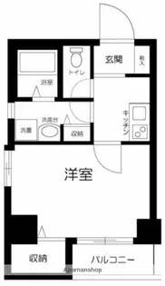 ローズマンションミヤハラ【6階】の間取り