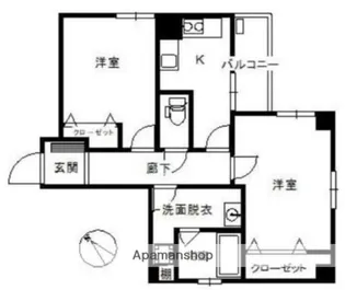 ローヤルハイツ西池袋【3階】の間取り
