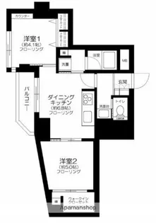 TKハイツ王子【5階】の間取り