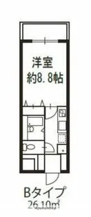 ドミール駒込【1階】の間取り