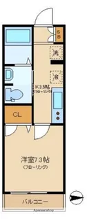 メゾンサフィール【2階】の間取り
