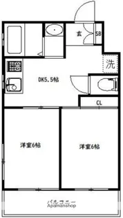 メゾンド目白【1階】の間取り