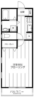 ハイツ アゼリア【1階】の間取り