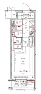 アルテカーサプレスト北千住【9階】の間取り