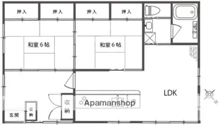 丸一荘【1階】の間取り